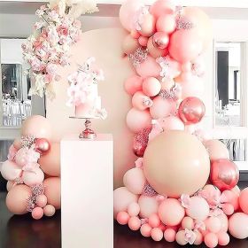 Baby Pink Balloons 50pcs 12 Inch Pastel Light Pale Pink Latex Helium Balloons for Girl Baby Shower Gender Reveal Engagement Wedding Princess