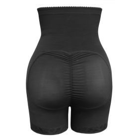 Women Postpartum Girdles Tummy Control Knickers Slimming Panties High Waist Body Shaper Butt Lifter Briefs Shapewear (Color: black, size: 3XL)